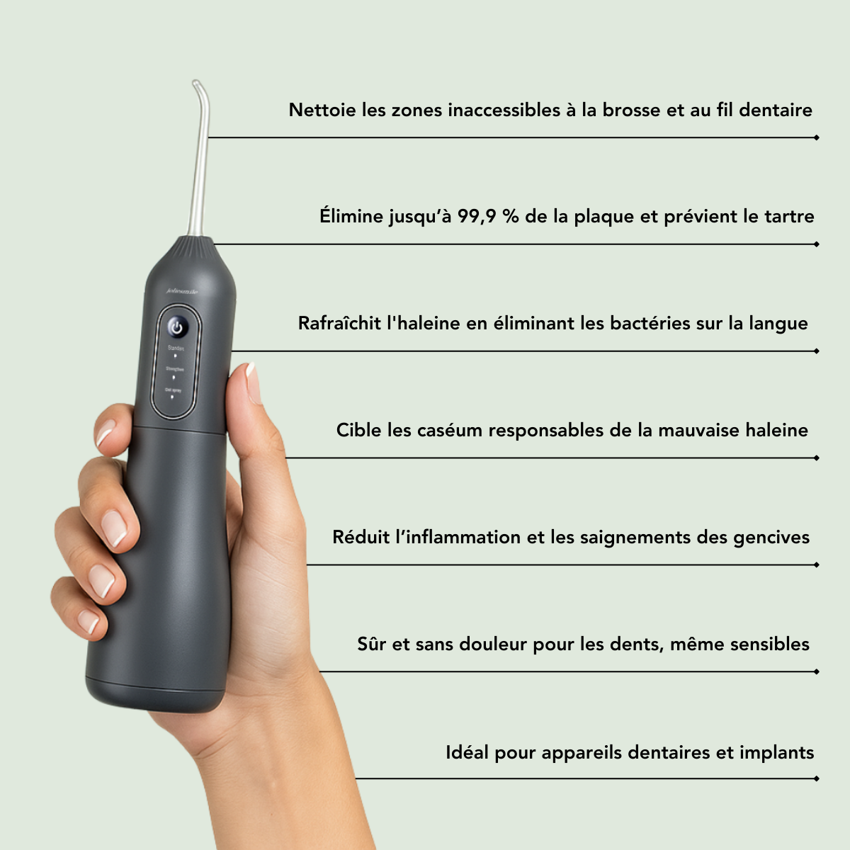 Hydropulseur Dentaire