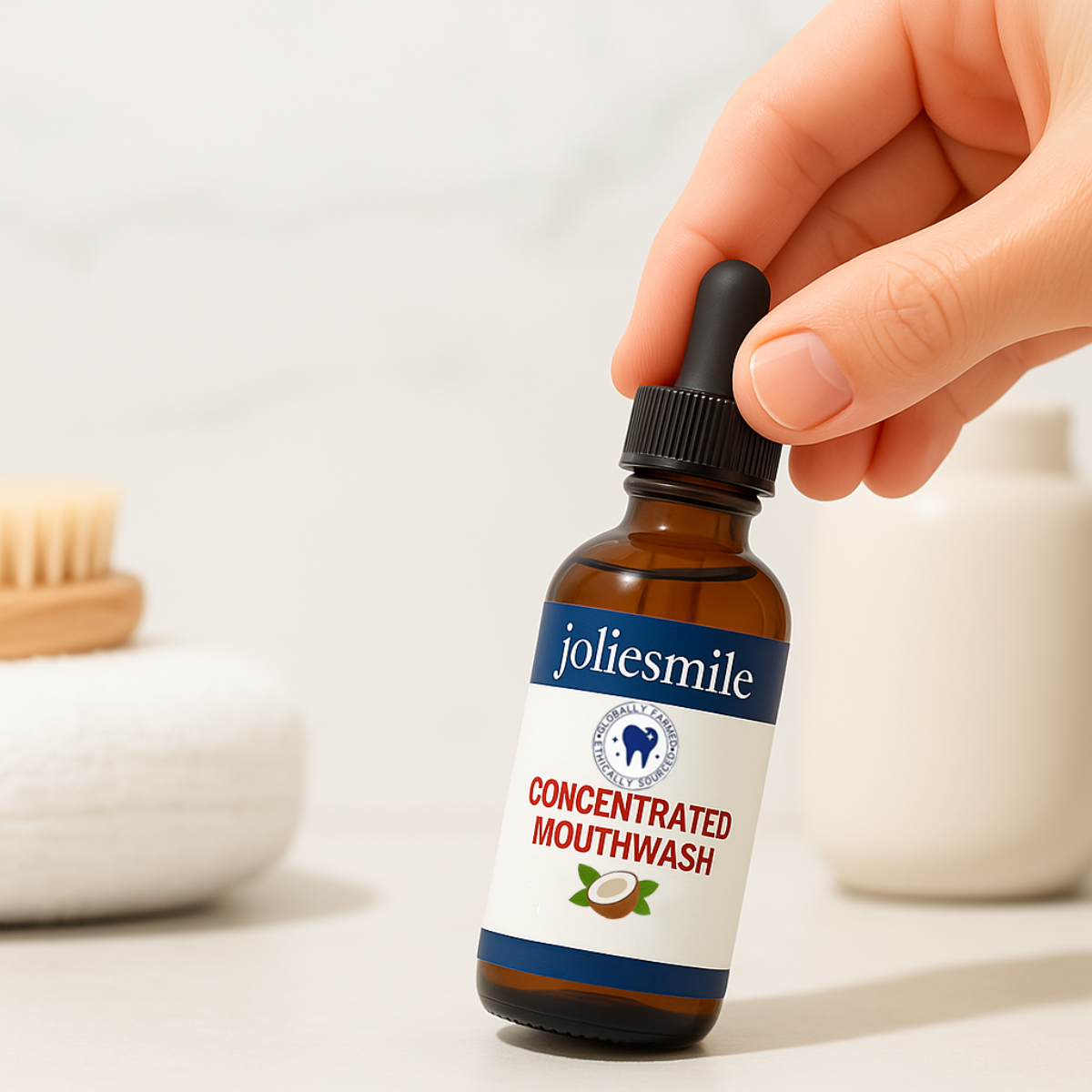 Concentrated mouthwash - pretty